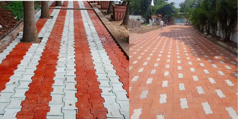 Paver Blocks Stack